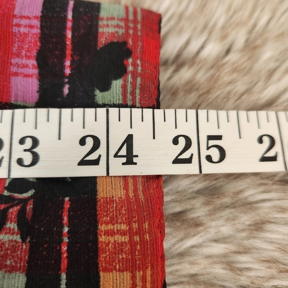 Free People‎ Jerra Shirt Dress In Pink Long Sleeve Button Down Plaid Maxi Dress - Picture 15 of 16